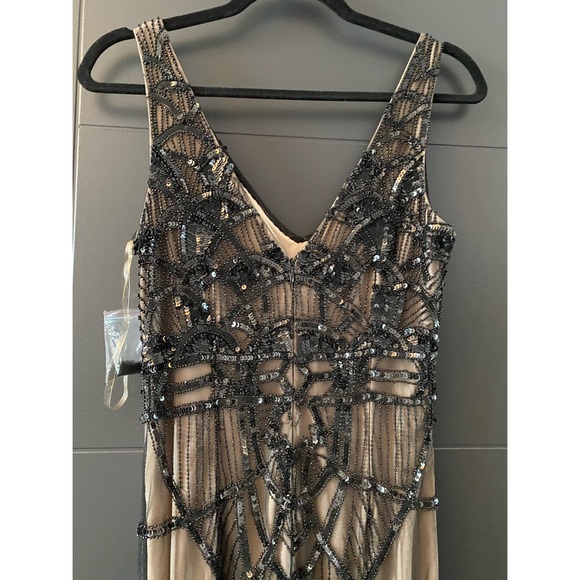 Beautifully Beaded Long Gown - Picture 2 of 4